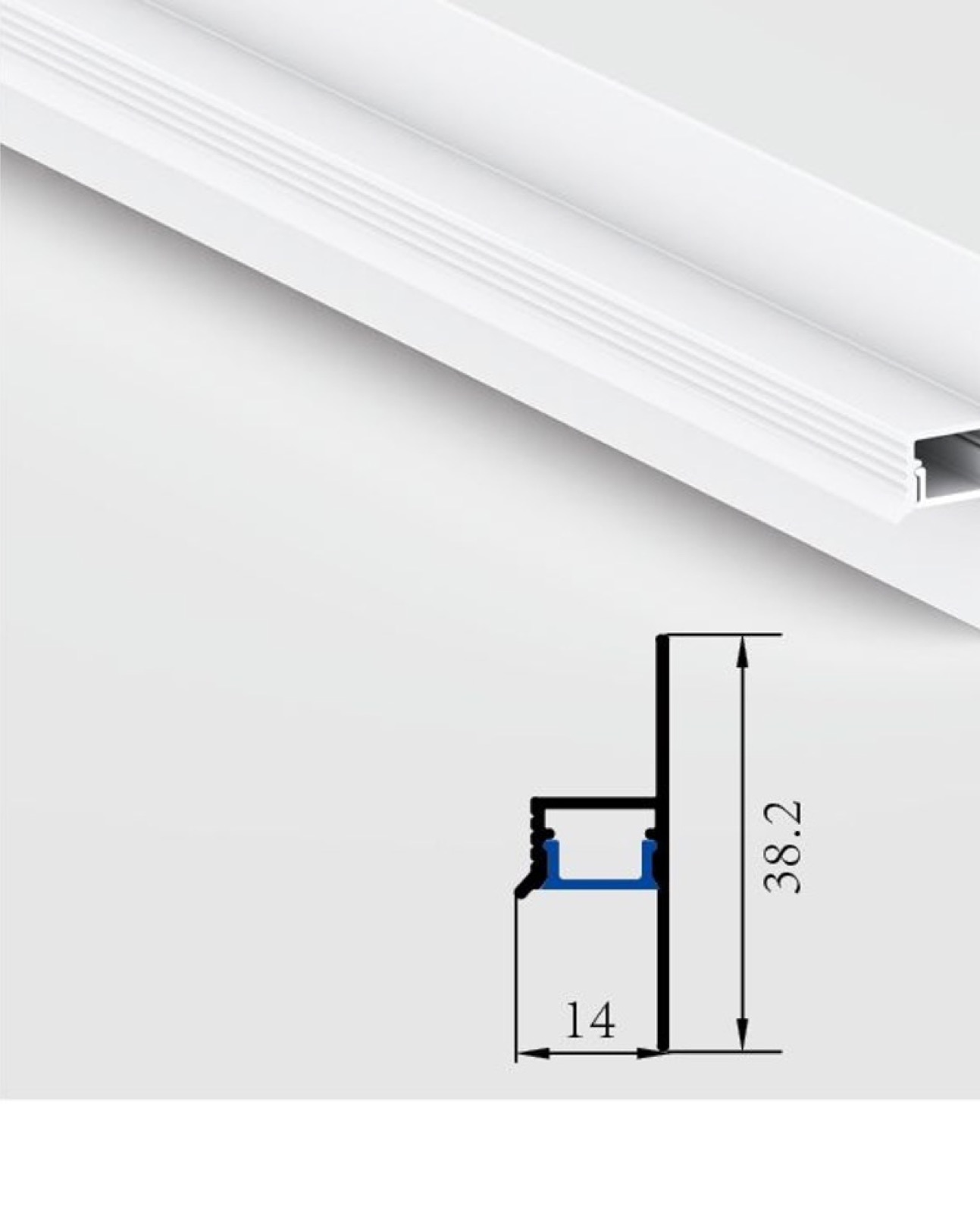 อลูมิเนียมโปรไฟล์ไฟเส้น LED — รูปที่ 5